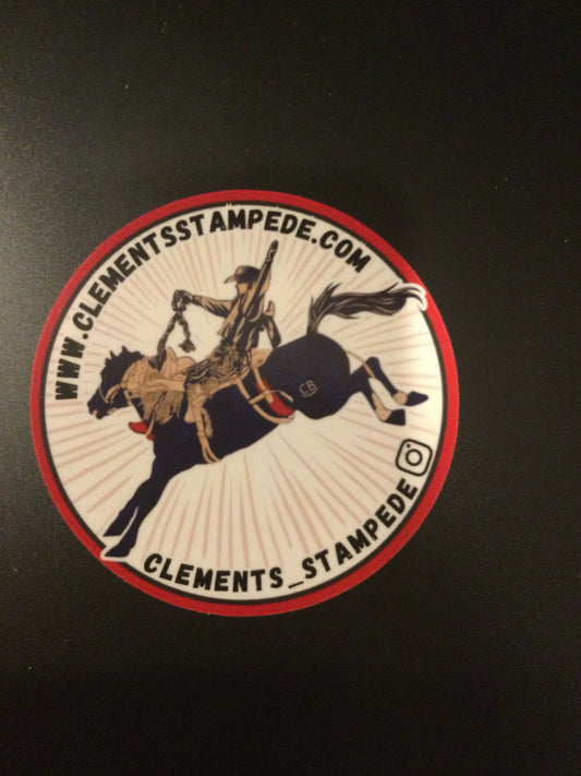 WHITE CIRCLE STICKER