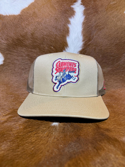 Tan Curved Bill Hat